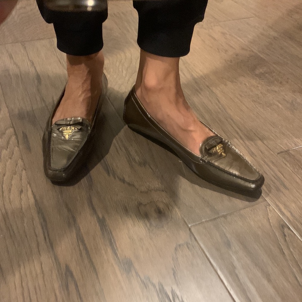 PRADA bow flats